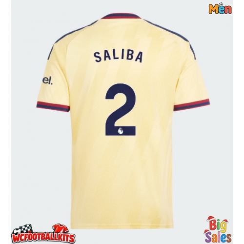 Arsenal William Saliba #2 Replica Third Stadium Shirt 2026-27 Short Sleeve